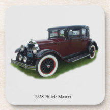 1928 Buick Master set of 6 coasters