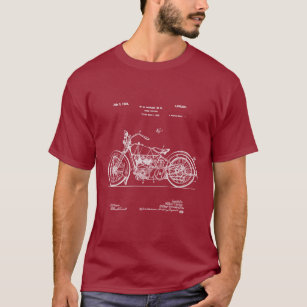 1928 Harley Cycle Patent (Dark Apparel) T-Shirt