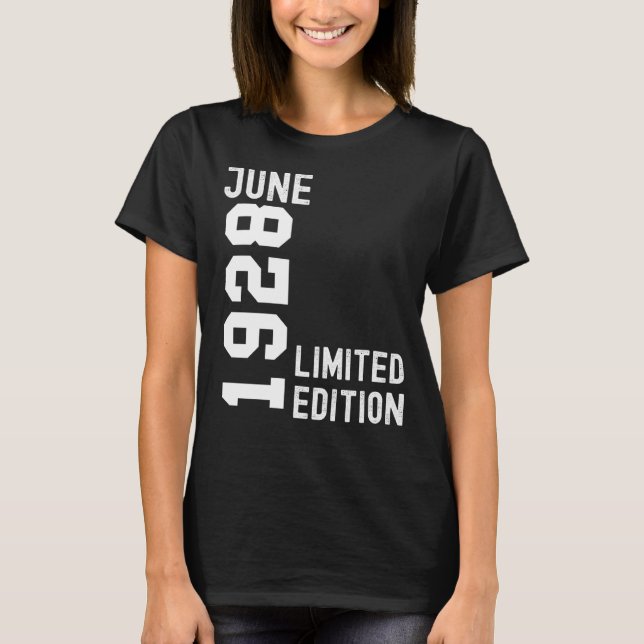 1928 June Happy Birthday Party T-Shirt (Front)