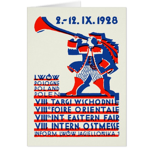 1928 Lwow Eastern International Fair (Front)