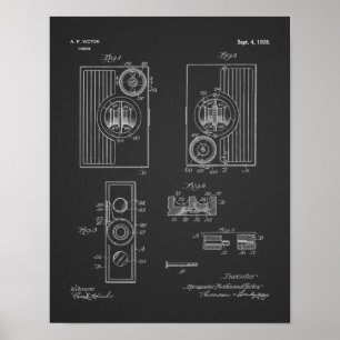 1928 Vintage Camera Patent Art Drawing Print