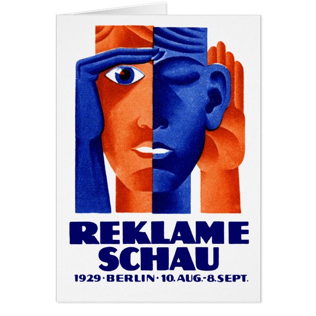 1929 German Advertising Exposition (Front)