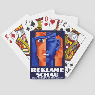 1929 German Advertising Exposition Playing Cards