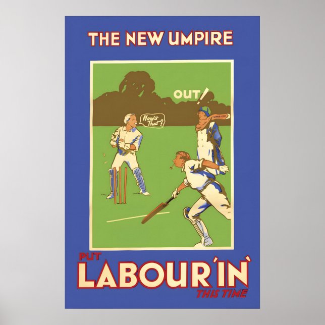 1929 Labour Party Election Poster British (Front)