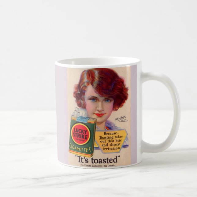 1929 Lucky Strikes ad Coffee Mug (Right)