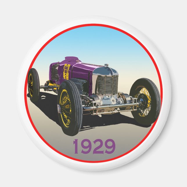 1929 Miller FWD Magnet (Front)