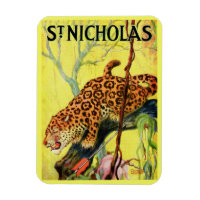 1929 St. Nicholas magazine cover leopard