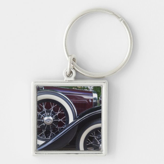 1930 Ford A Classic Car Key Ring (Front)