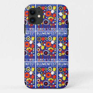 1930 Swiss Flower Show iPhone 11 Case