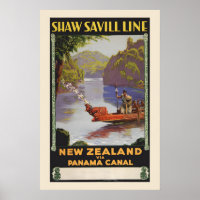 1930 Travel to New Zealand via Panama Canal