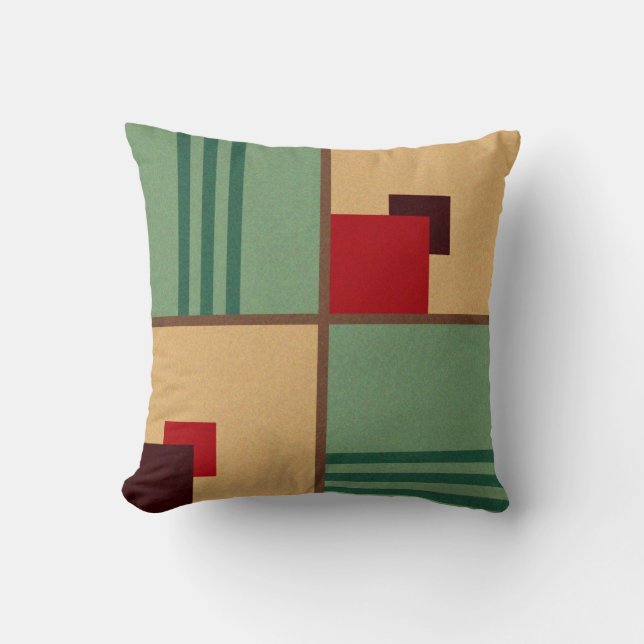 1930s Art Deco Design Cushion (Front)