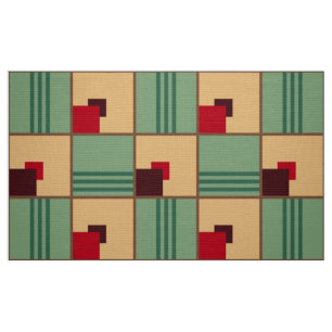 1930s Art Deco Design Fabric