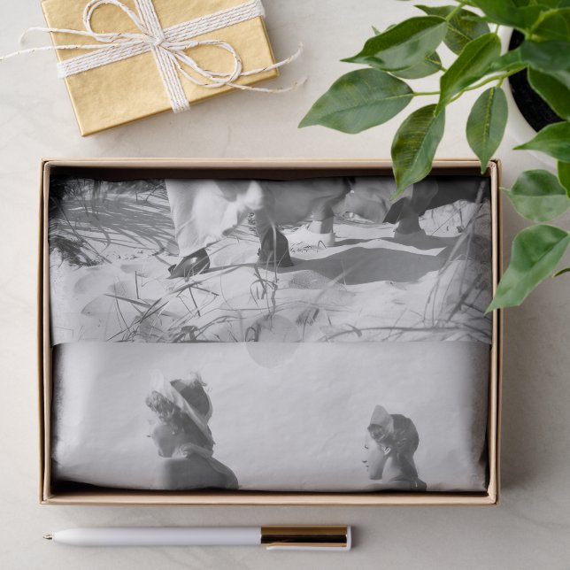 1930s Beach Pyjamas Photo Tissue Paper (Gift)