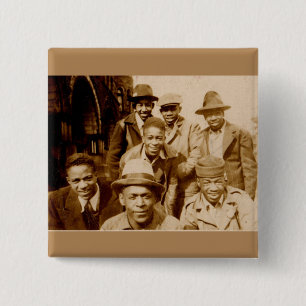 1930s boyz from the hood RPPC 15 Cm Square Badge
