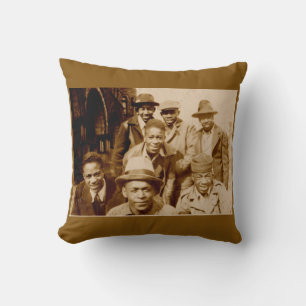 1930s boyz from the hood RPPC Cushion