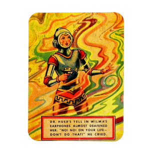 1930s Buck Rogers comic Wilma Deering Magnet