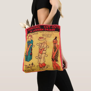 1930s comic strip paper doll Princess Wootietoot Tote Bag