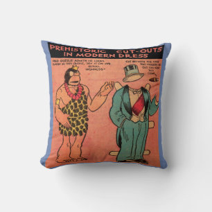 1930s comics cave man paper doll King Guzzle Cushion