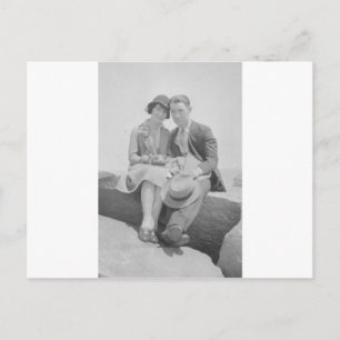 1930's Couple Postcard