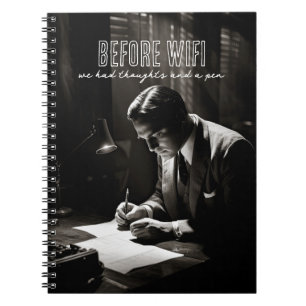 1930s Film-Noir - Before WiFi - Thoughts And Pen Notebook