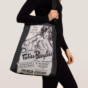 1930s Folies Bergere ad Crossbody Bag