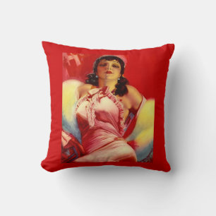 1930s hottie print cushion