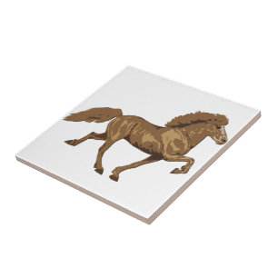 1930s Icelandic Ceramic Tile