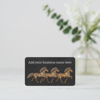 1930s Icelandic Horse Business Card
