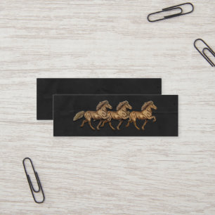 1930s Icelandic Horse Mini Business Card