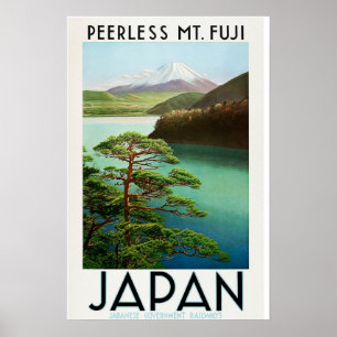1930s Japan Vintage Travel Poster 