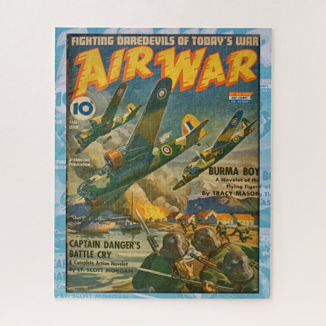 1930s MAGAZINE COVER ART OUTSTANDING ILLUST Jigsaw Jigsaw Puzzle (Vertical)