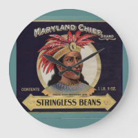1930s Maryland Chief Stringless Beans label
