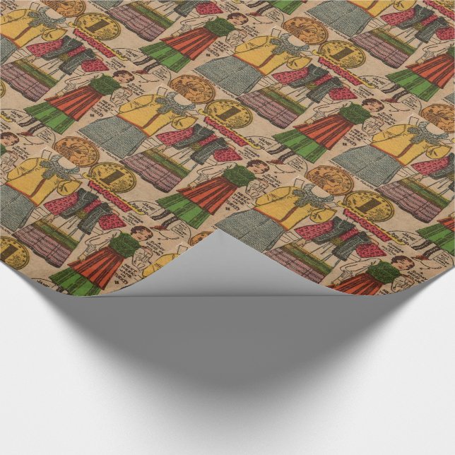 1930s paper doll Polish clothing (Corner)