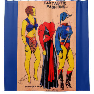 1930s Princess Aura from Flash Gordon no. 2 Shower Curtain