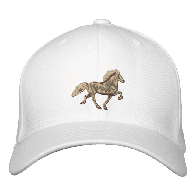 1930's Retro Icelandic Embroidery Embroidered Hat (Front)