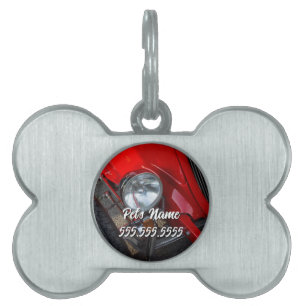 1930's Roadster Pet ID Tag