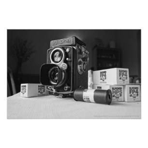 1930s ROLLEIFLEX II camera Automat 6x6 MODEL RF 11 Photo Print