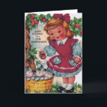 1930s Vintage Happy Birthday Granddaughter Card<br><div class="desc">1930s Vintage Happy Birthday Granddaughter</div>