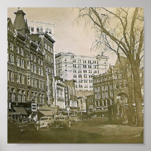 1930's Wilkes-Barre Pa. Poster