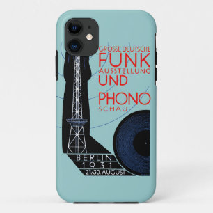 1931 German Radio and Music Expo iPhone 11 Case