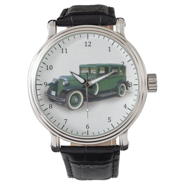 1931 green Silverdome 4 door watch (Front)