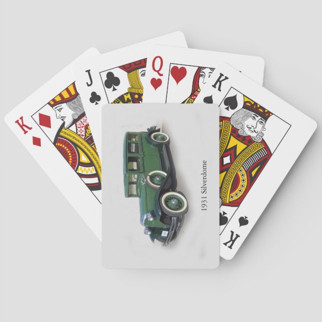 1931 Silverdome playing cards (Back)