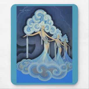 1932 Folies Bergère poster Mouse Pad