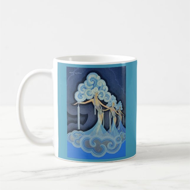 “1932 Folies Bergère poster print mug” Coffee Mug (Left)