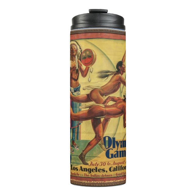 "1932 Summer Olympics'" Thermal Tumbler (Front)