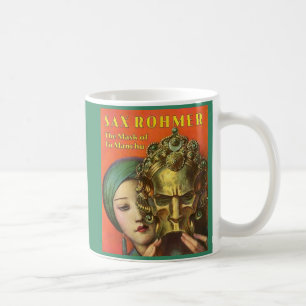 1932 The Mask of Fu Manchu cover print Coffee Mug