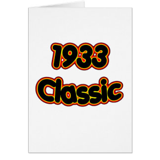 1933 Classic