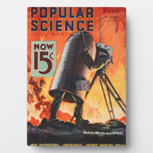 1933! MAGAZINE COVER ART PLAQUE