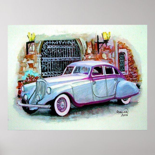 1933 Pierce Arrow Poster (Front)