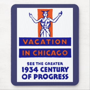 1934 Chicago Century of Progress Mouse Pad